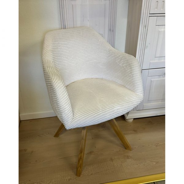 2er-Set Polsterstuhl drehbar