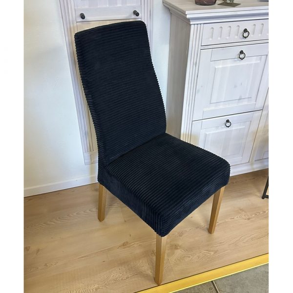 2er-Set Polsterstuhl mit Cordstoff