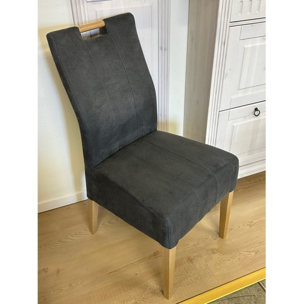 2er-Set Polsterstuhl mit Griff