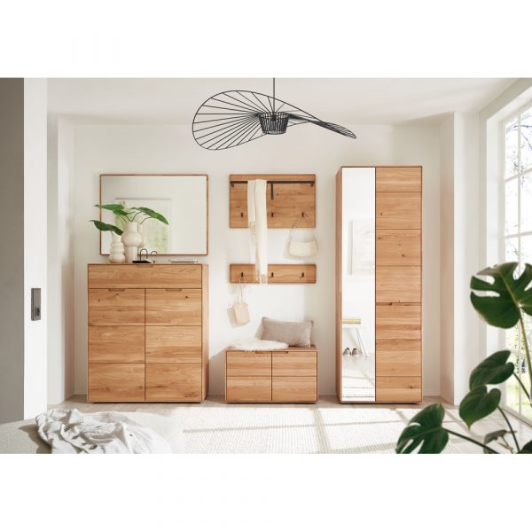 Garderobenmöbel Wildeiche