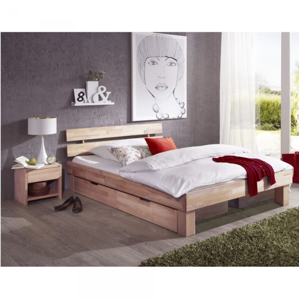 Eiche Sonoma Bett