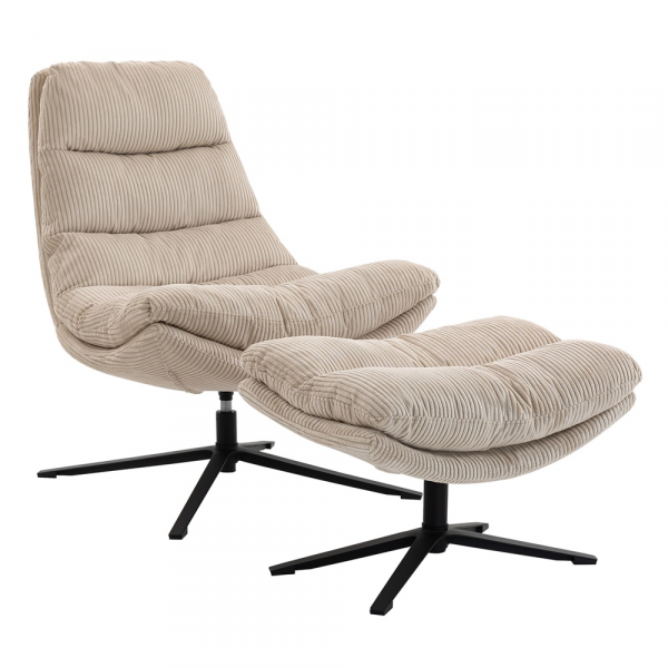 Sessel mit Hocker, nur 495,-€