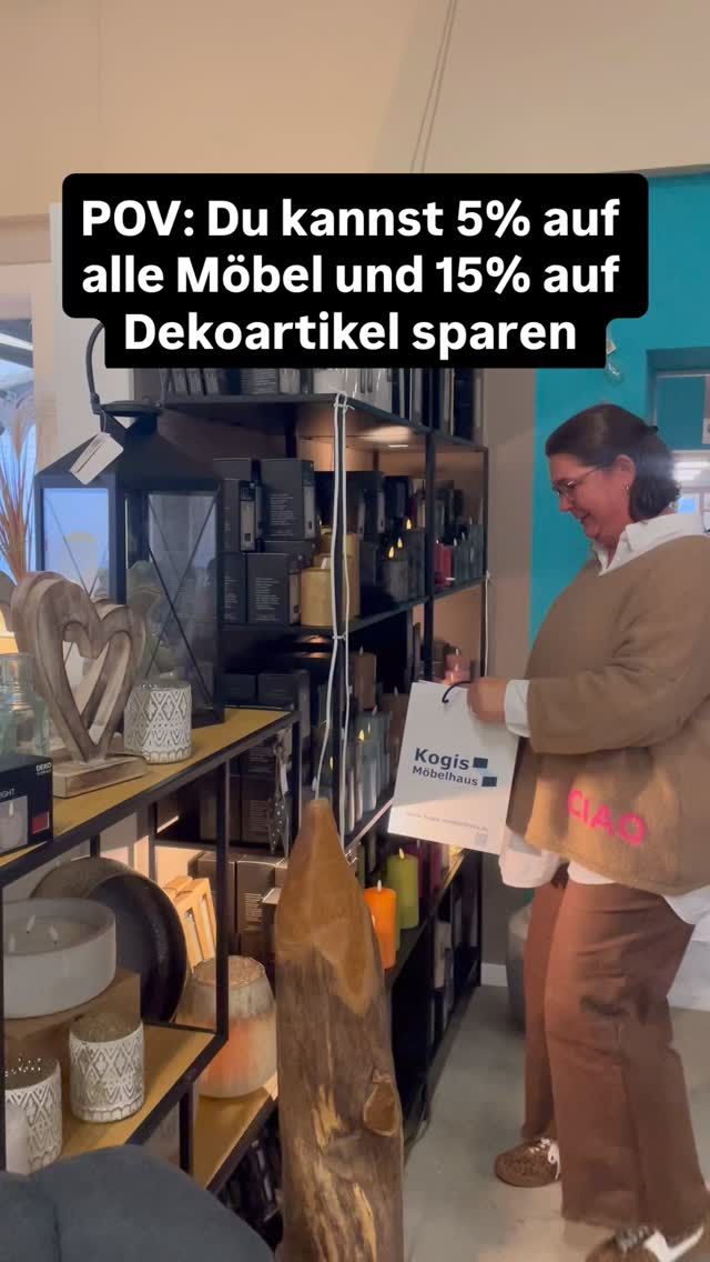 🚨BLACK WEEK ALERT!🚨 

Ob Sofa, neue Essgruppen, Schlafzimmer oder einfach Deko - Die beste Zeit dein Zuhause gemütlich einzurichten, ist diese Woche.✨

#kogismöbelhaus #blackweek🖤 #nordfriesland #blackweeksale #möbeldesign